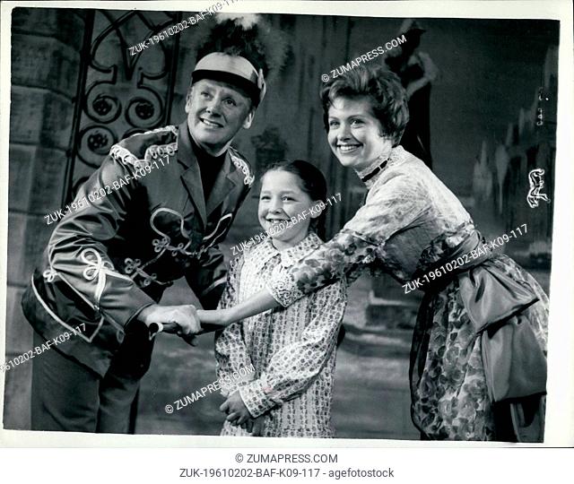 Feb. 02, 1961 - 'The Music Man' Rehearsal.: Twelve year old Gillian Martindale from Norbury, who makes her stage debut in 'The Music Man'