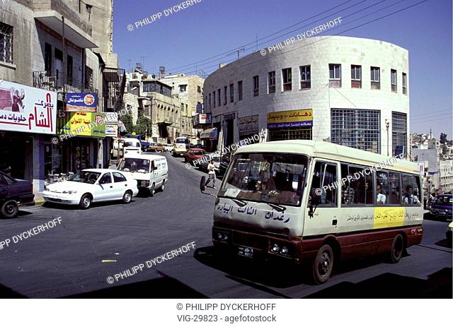 Street scene in Amman. - AMMAN, JORDANIEN, 01/11/1999