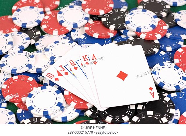 Poker - Royal Flush - Karo