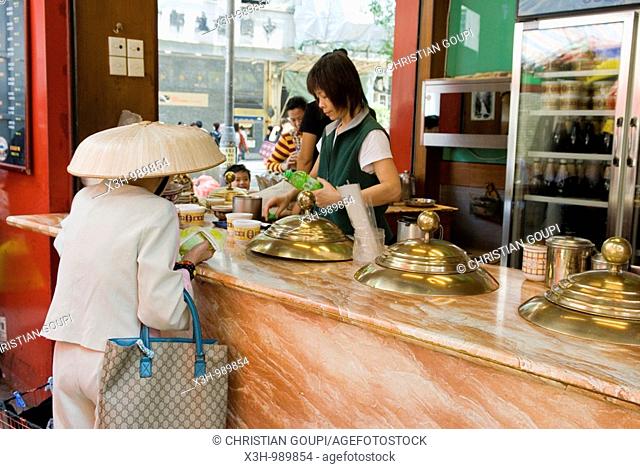 Soup seller, Macau, Special Administrative Region, China, Asia