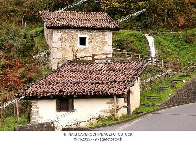 Mills of Plazaola, Lastur Quarter, Deba, Gipuzkoa, Basque Country, Spain