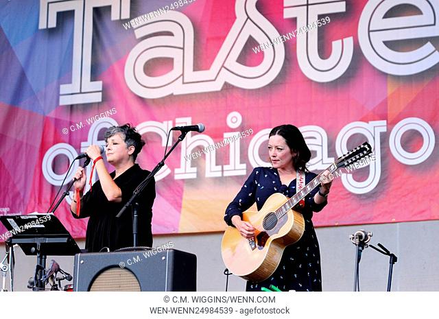 Taste of Chicago 2016 at the Petrillo Band Shell - Day 3 Featuring: The Decemberists Where: Chicago, Illinois, United States When: 08 Jul 2016 Credit: C