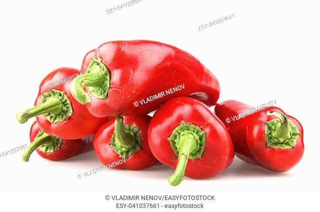 red pepper isolated on white background
