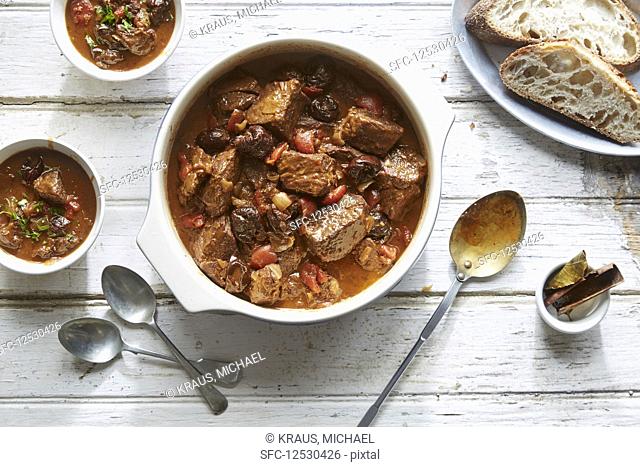 Beef Stew with Prunes