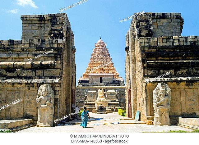 Gangaikonda Cholapuram ; capital of the Cholas ; temple of Shiva ; Tamil Nadu ; India