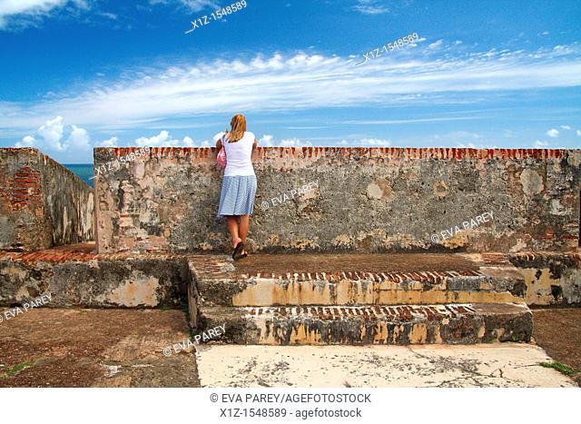 El Morro, the fort of San Felipe in Old San Juan, Puerto Rico