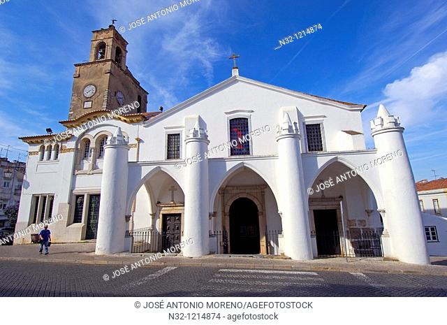 Beja  Santa Maria church  Baixo Alentejo  Portugal  Europe