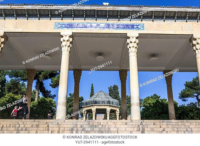 One of structures in Tomb of Hafez memorial hall called Hafezieh in Shiraz city, capital of Fars Province in Iran
