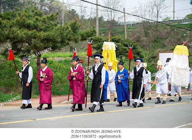 Tributes, South Korea Traditional events for the deceased
