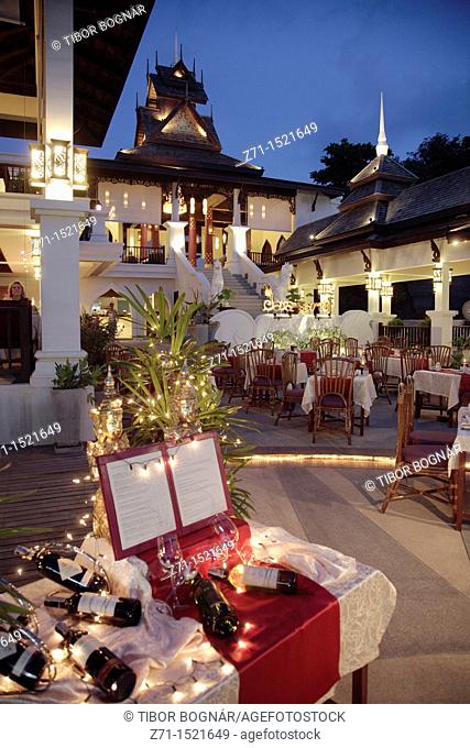 Thailand, Ko Samui, Chaweng Beach, Dara Resort, restaurant