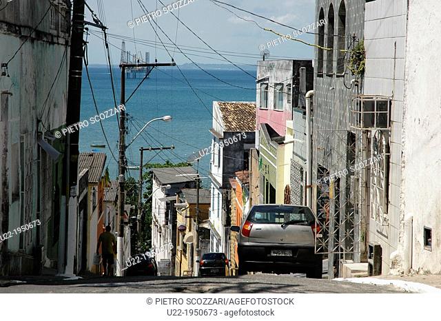 Salvador de Bahia, Bahia, Brazil, view of Bonfim neighborhood