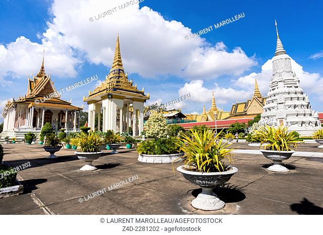 Silver Pagoda and Stupa. The Silver Pagoda's proper name is Wat Preah Keo Morokat, which means 'The Temple of the Emerald Buddha'