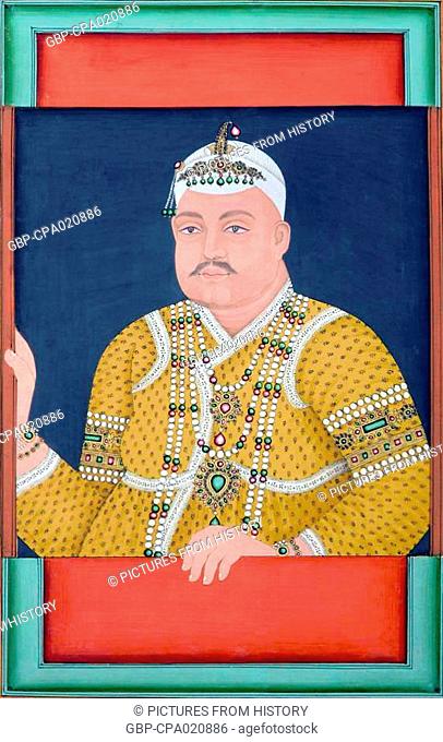 India: Nasir-ud-dawlah, Asaf Jah IV, Nizam of Hyderabad (r. 1829-1857)