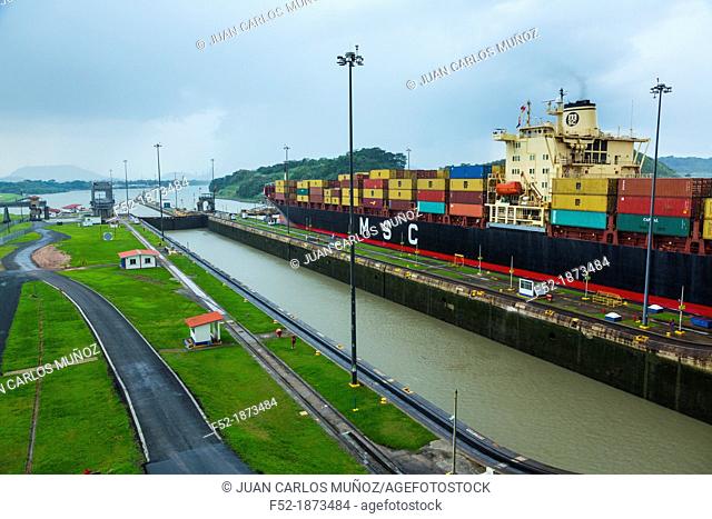 Panama Canal, Panama City, Panama, Central America, America