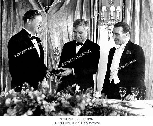1933: Franklyn Hansen [Best Sound, A FAREWELL TO ARMS], Will Rogers and Frank Lloyd [Best Director, CAVALCADE], 3/19/34