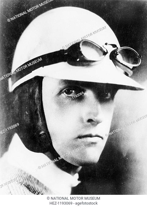 Sir Henry Segrave, c1920-c1930. Henry Segrave was the first person to break the 200 mph barrier when he set a new Land Speed Record driving his 'Golden Arrow'...