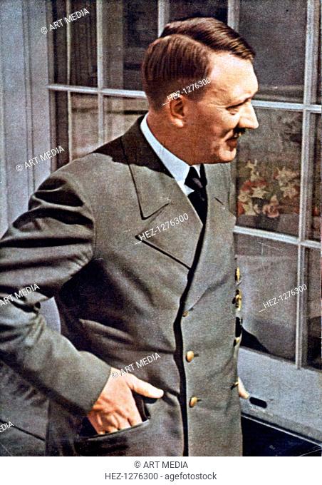 Adolf Hitler, German Nazi leader, 1944. Adolf Hitler (1889-1945) became leader of the National Socialist German Workers (Nazi) party in 1921