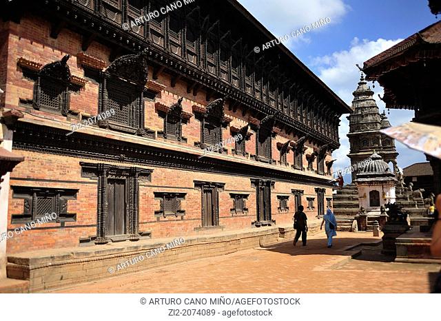 The Palace of Fifty-five Windows, Durbar Square, Bhaktapur, Nepal