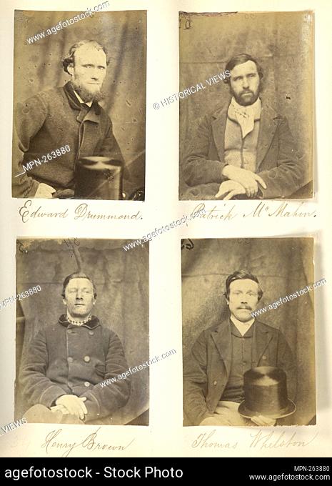 Edward Drummond ; Patrick Mc Mahon ; Henry Brown ; Thomas Whilston. Larcom, Thomas A. (Thomas Aiskew) (1801-1879) (Collector). Thomas A
