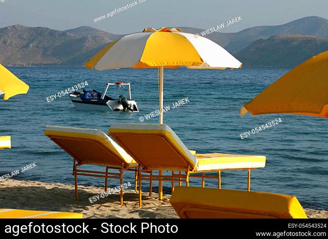 Greece. Kos island. Tigaki beach