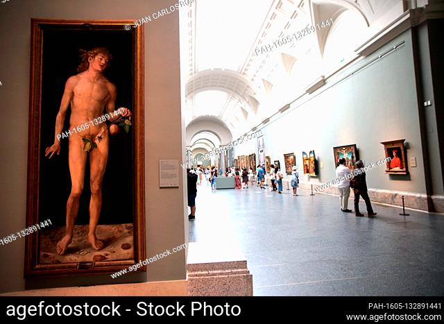 Madrid, Spain, 06/06/2020.- .Prado Museum reopens its doors today, Saturday June 6, proposing to the visitor a Reunion, an exhibition open until September 13