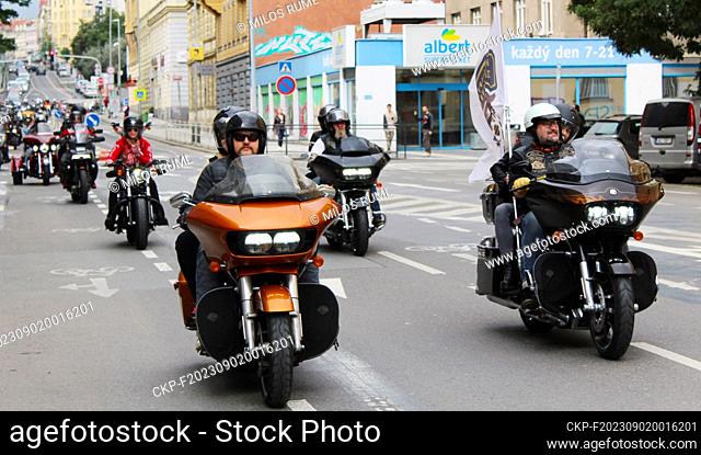 Three-day All American Fest - Prague Harley Days 2023 (pictured), Burgerfest and open-air FMX Gladiator Games in Prague, Czech Republic, September 2, 2023