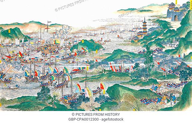 China: Qing forces regain control of Yuezhou city (Taiping Rebellion, 1850-1864)