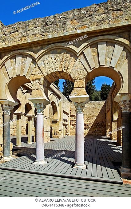 Ruins of Medina Azahara, palace built by caliph Abd al-Rahman III  Córdoba province, Andalusia, Spain
