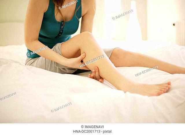 Girl Giving Foot Massage
