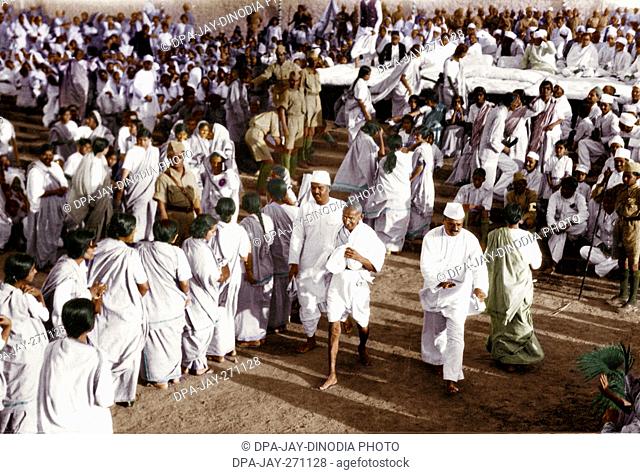 Mahatma Gandhi at Karachi Congress, India, Asia, March 1931