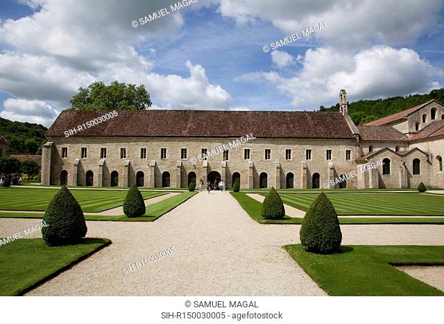 Fontenay Abbey was founded by St. Bernard in 1118. It is one of the oldest Cistercian abbeys founded from Citeaux, the first monastery of the Cistercian reform...