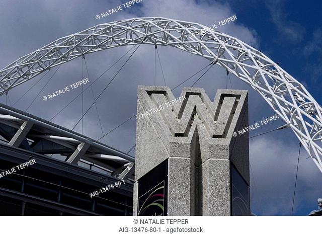 Entrance to Wembley Stadium, Wembley, London, NW10, England