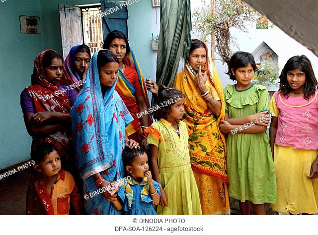 Rural women and girls ; Hazaribagh ; Jharkhand ; India