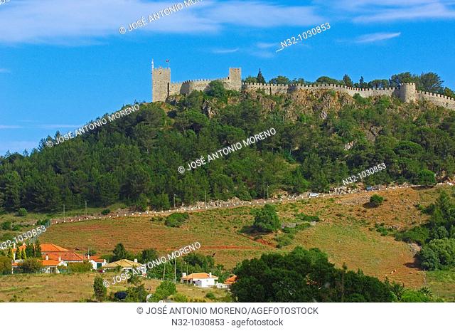 Sesimbra Castle. Sesimbra. Setubal district. Serra da Arrábida. Portugal