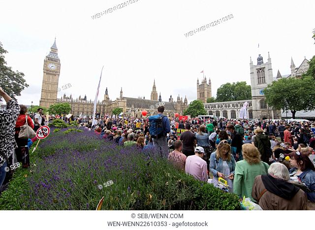 The People's Assembly Anti-Austerity March Featuring: Atmosphere Where: London, United Kingdom When: 20 Jun 2015 Credit: Seb/WENN.com