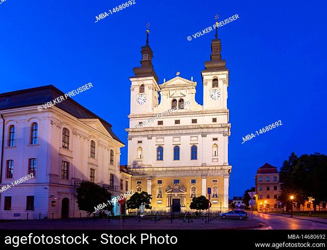 Trnava (Tyrnau), St. John the Baptist Cathedral (Kated la svätého na Krstite?a) in Slovakia