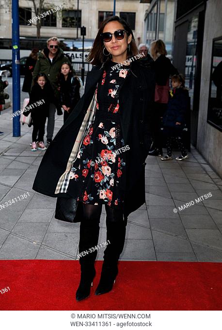 The 20th Anniversary Gala Performance of 'The Snowman' held at The Peacock Theatre - Arrivals Featuring: Myleene Klass, Max Rogers