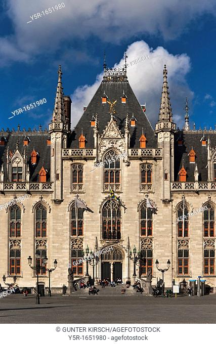 Market Square with the Provinciaal Hof The Provinciaal Hof is an monumental neo-Gothic building from the 19th century It is currently the seat of government of...