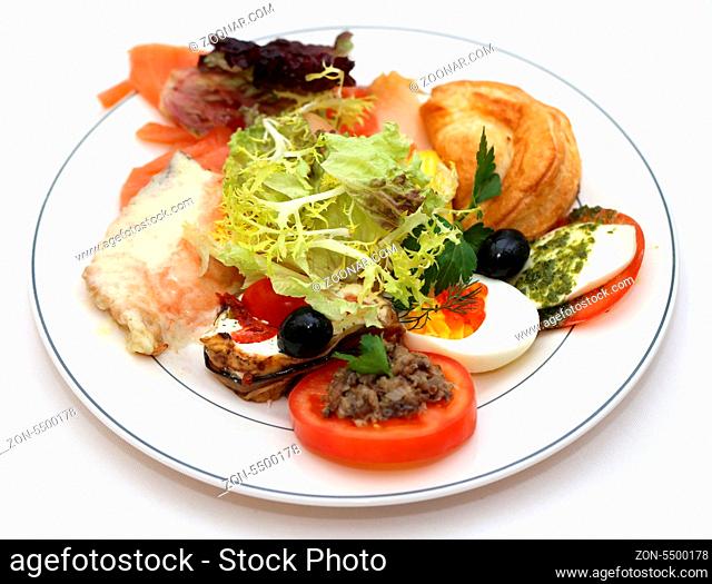 Plate of food