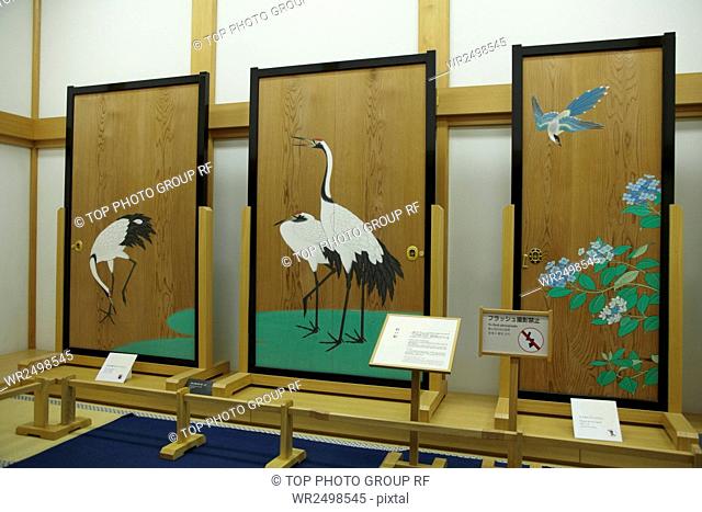 Monuments Exhibits, Honmaru Palace, Kumamoto City, Japan