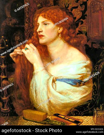 Rossetti Dante Gabriel - Aurelia - Fazio's Mistress - British School - 19th Century
