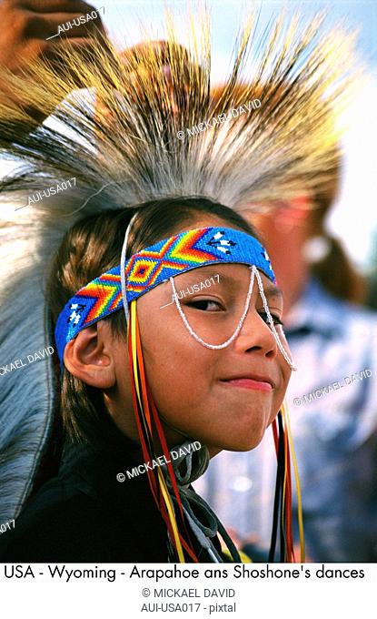 USA - Wyoming - Arapahoe ans Shoshone's dances