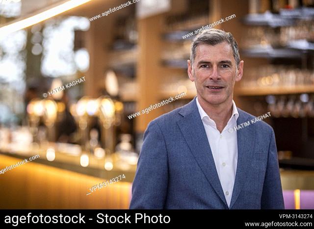 FOCUS COVERAGE REQUESTED TO BELGA Peter De Durpel, COO de Nextensa à propos de la Gare Maritime poses for the photographer during the opening of the Gare...