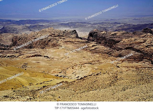 Jordan, wadi Araba, the desert