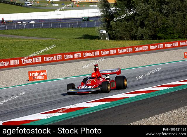 Mathias Lauda (AUT) drives Ferrari 3122T, F1 Grand Prix of Austria at Red Bull Ring on July 9, 2022 in Spielberg, Austria. (Photo by HIGH TWO)