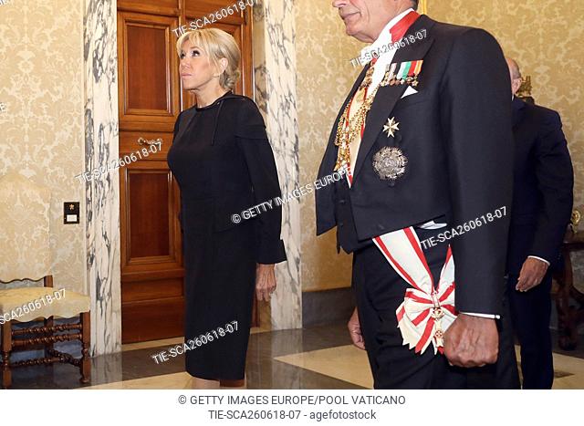 Brigitte Macron . Vatican City, Vatican 26-05-2016 **Editorial usy only**