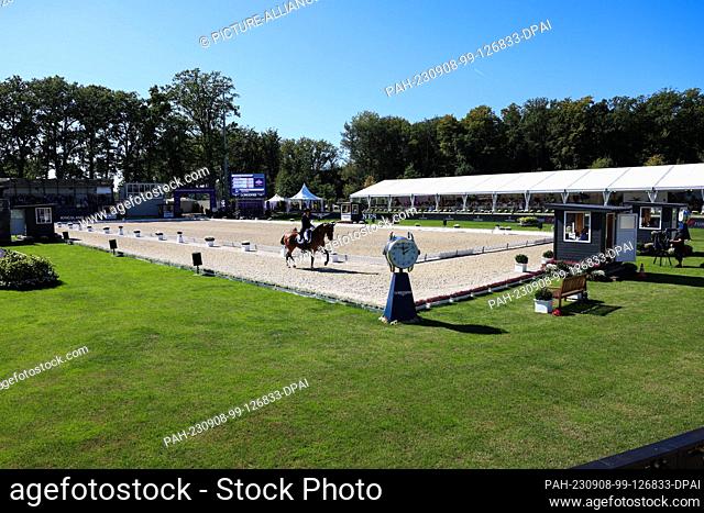 08 September 2023, North Rhine-Westphalia, Riesenbeck: Equestrian sport: European Championship, Dressage, Grand Prix Spécial