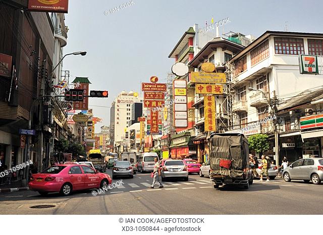 Yaowarat Road, Chinatown, Bangkok, Thailand