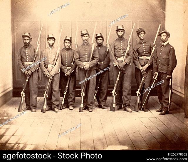 [Emperor Maximilian's Firing Squad], 1867. Creator: François Aubert
