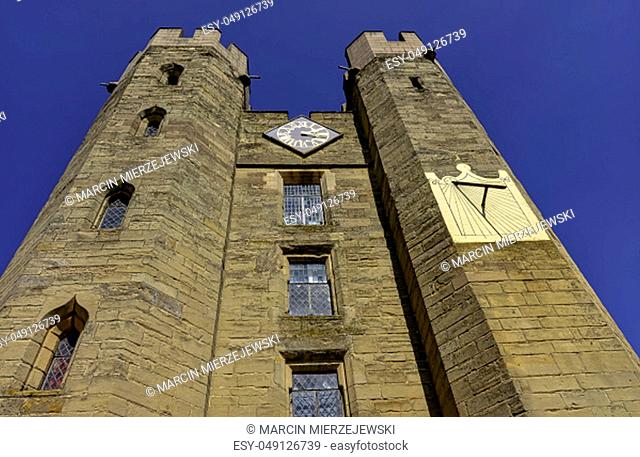 Warwick Castle - Gatehouse in Warwick, Warwickshire, United Kingdom on 21 April 2019